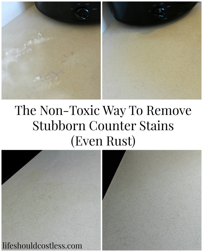 The NonToxic Way To Remove Stubborn Counter Stains (Even Rust!) Life
