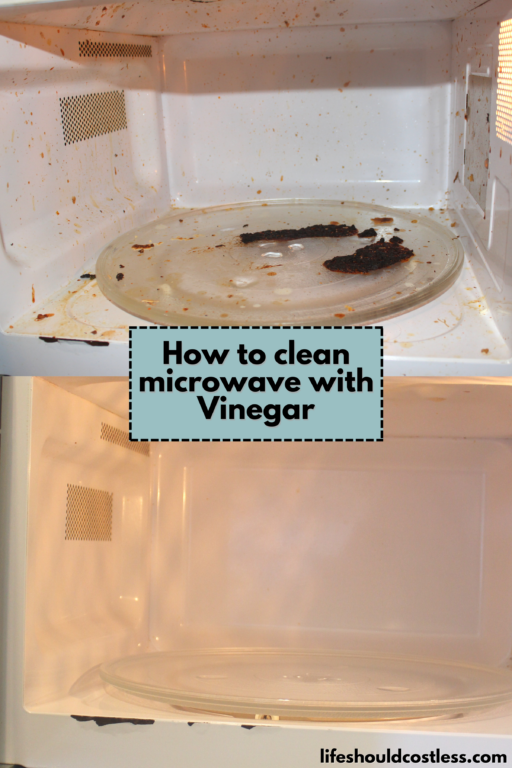 How To Clean Your Microwave With Vinegar (video) Life Should Cost Less