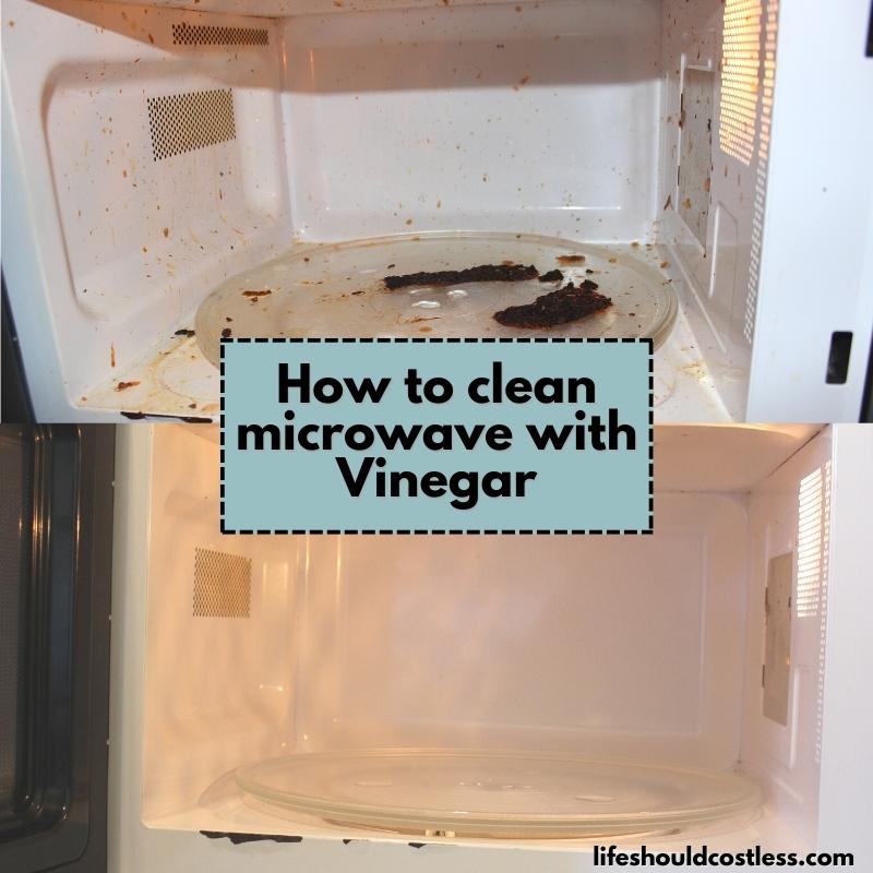 How To Your Microwave Vinegar - Life Should Cost