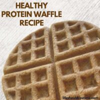 healthy waffle maker recipes