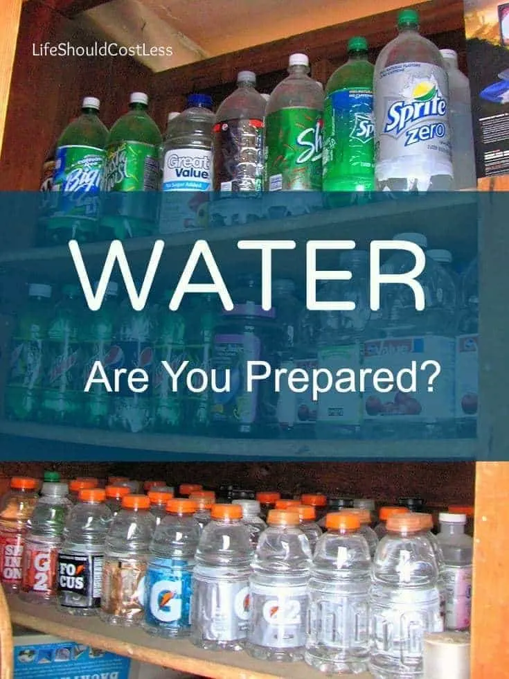 Water, the first step for emergency preparedness l lifeshouldcostless.com