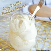 How to make mousse filling for trifle.