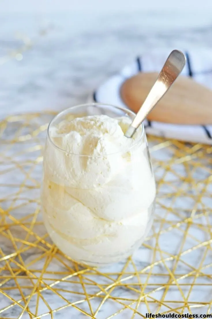 French vanilla cool whip replacement recipe.