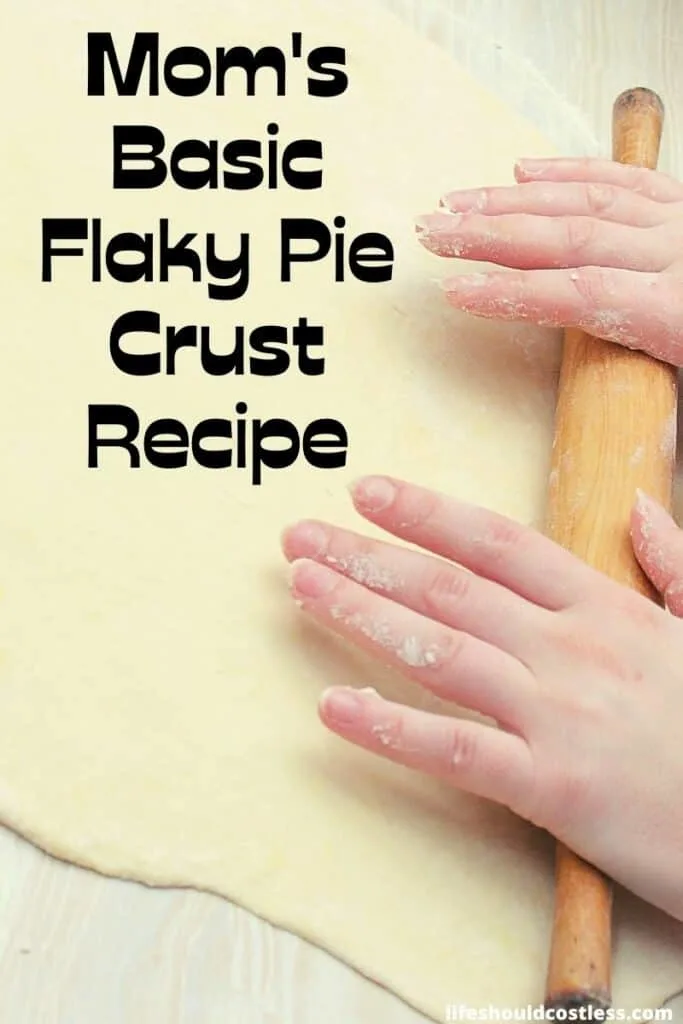 basic flaky pie crust recipe