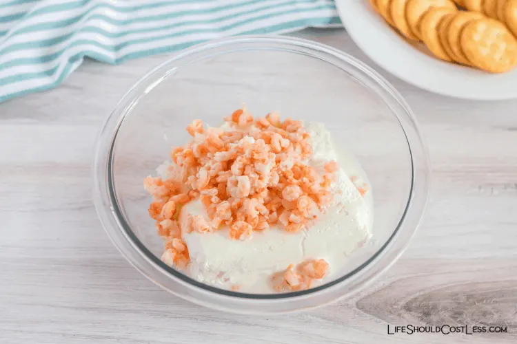 Shrimp and cream cheese dip lifeshouldcostless.com