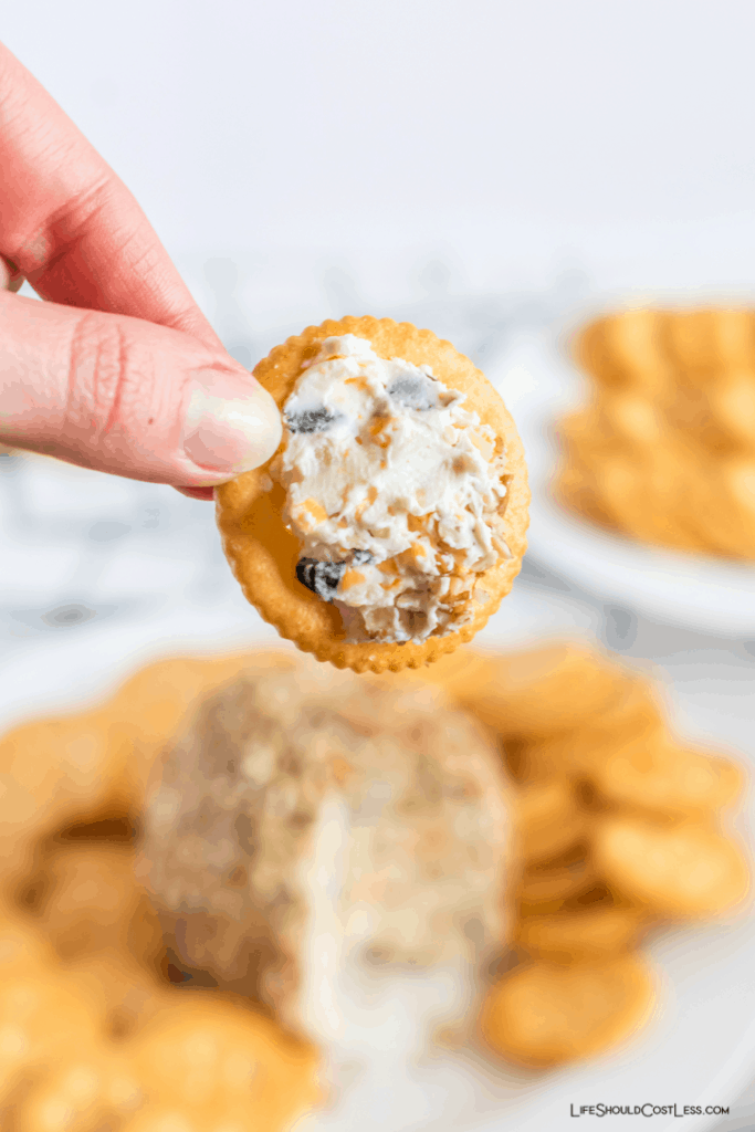 Cream Cheese Ball lifeshouldcostless.com