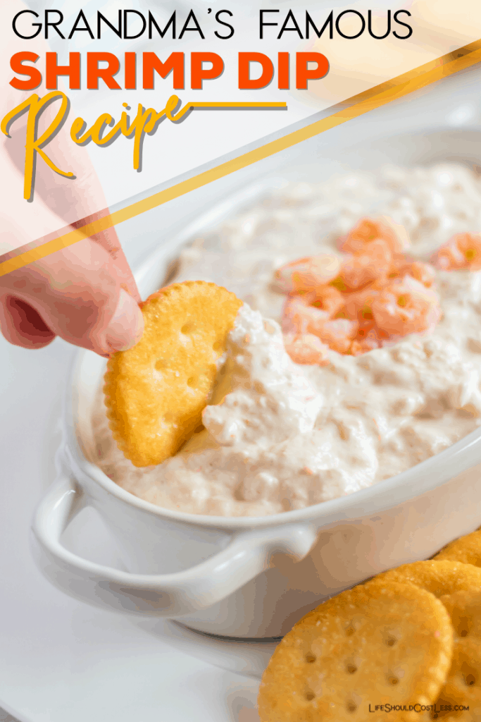 Grandma's Famous Cold Shrimp Dip Recipe - Life Should Cost Less