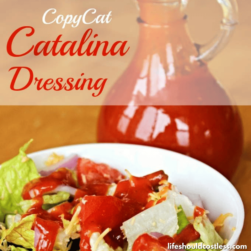 recipe for catalina dressing