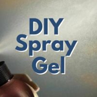 DIY spray gel