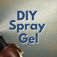 DIY spray gel