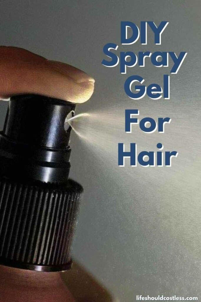 gel spray for hair