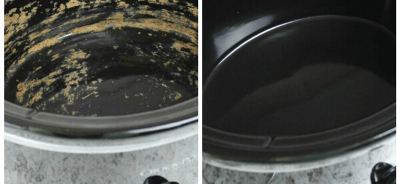 How to deodorize and clean a slow cooker/ crock pot. lifeshouldcostless.com
