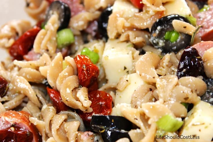 pasta salad basics.