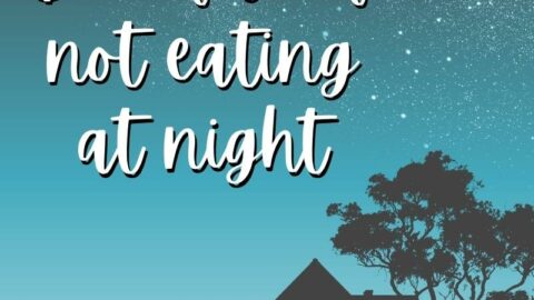 How do I stop eating at night?