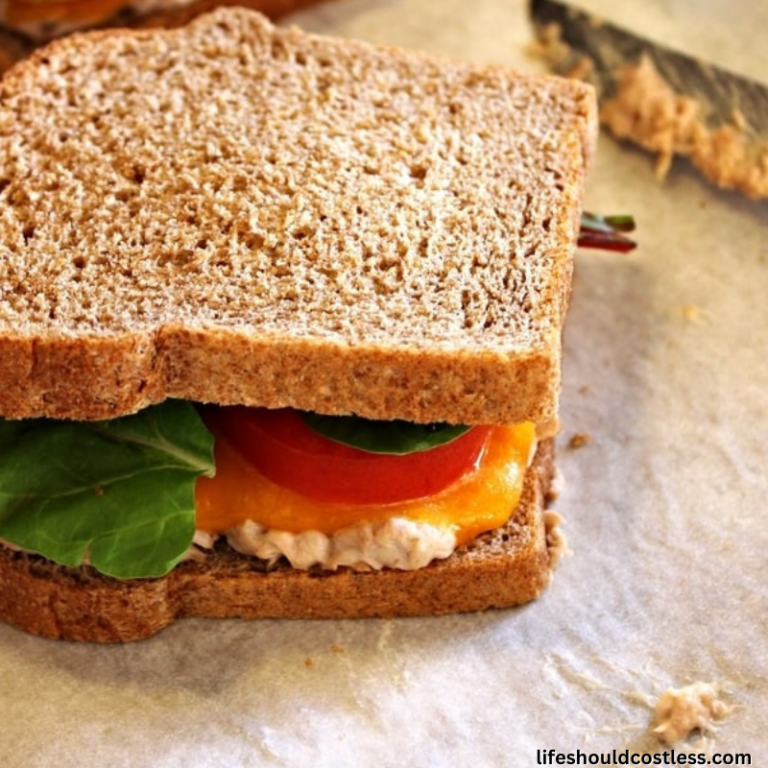 Easy Tuna Sandwich Melt Recipe - Life Should Cost Less