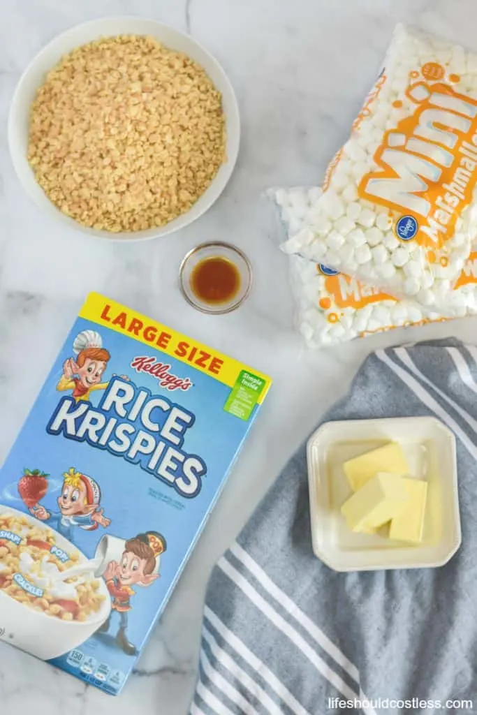 What are the ingredients in rice krispie treats lifeshouldcostless.com