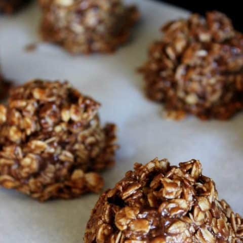 Clean Eating No Bake Cookies