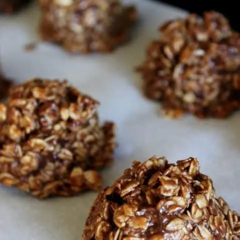 Clean Eating No Bake Cookies