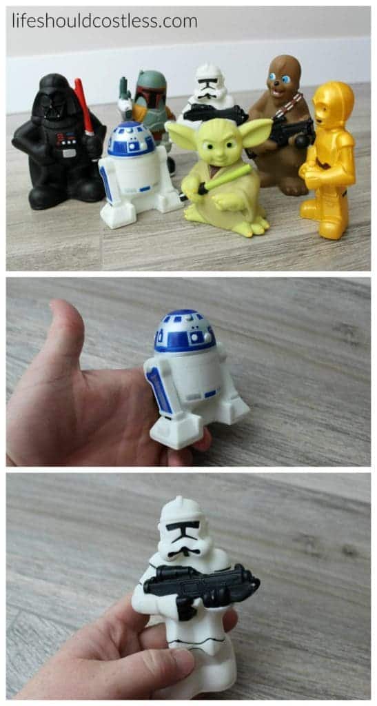 Star Wars Bath Toys, the MOST EPIC bath toys on planet earth! {lifeshouldcostless.com}