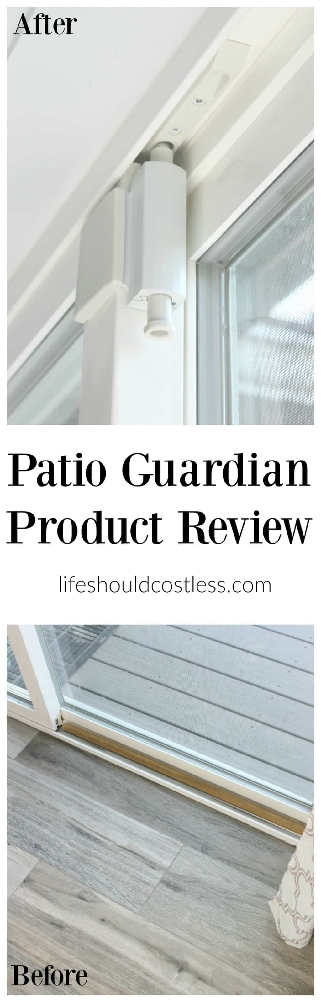 Patio Guardian Product Review. It's a lock for your sliding glass door