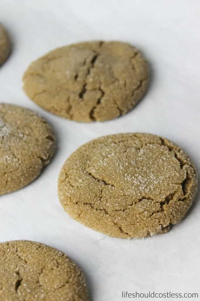 Grandma Utahna's Molasses Cookies
