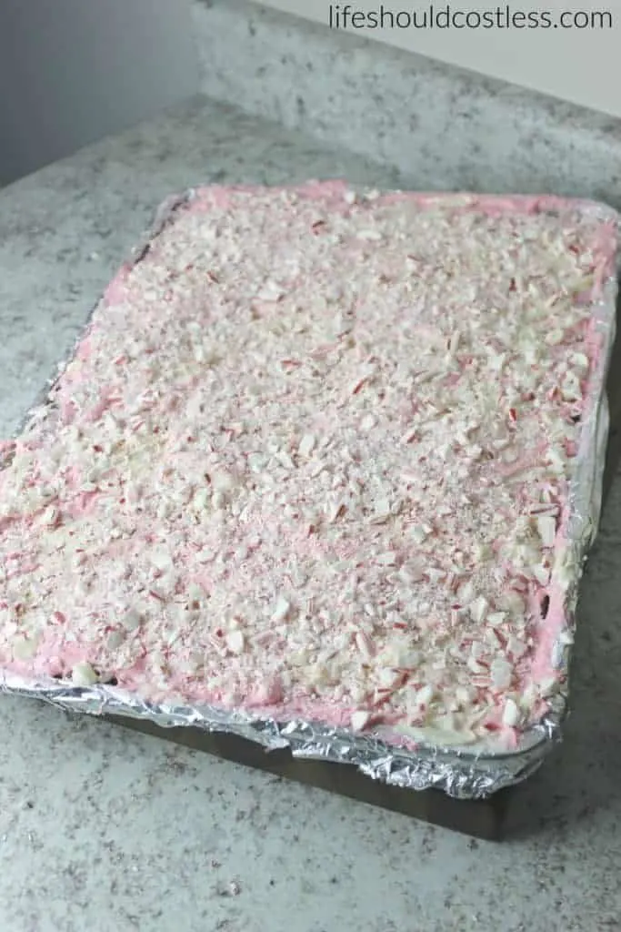 Peppermint Marshmallow Brownies. Feed a crowd this Holiday season with these delicious and gooey brownies. More popular recipes found at lifeshouldcostless.com