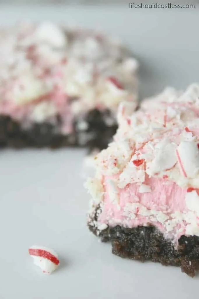 Peppermint Marshmallow Brownies. Feed a crowd this Holiday season with these delicious and gooey brownies. More popular recipes found at lifeshouldcostless.com