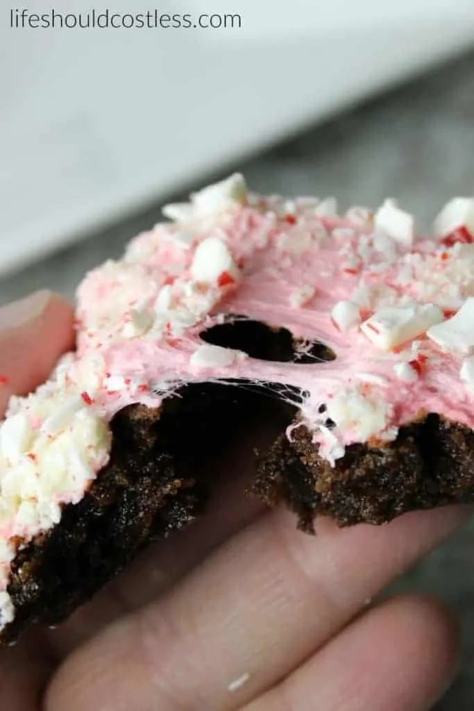 Peppermint Marshmallow Brownies. Feed a crowd this Holiday season with these delicious and gooey brownies. More popular recipes found at lifeshouldcostless.com