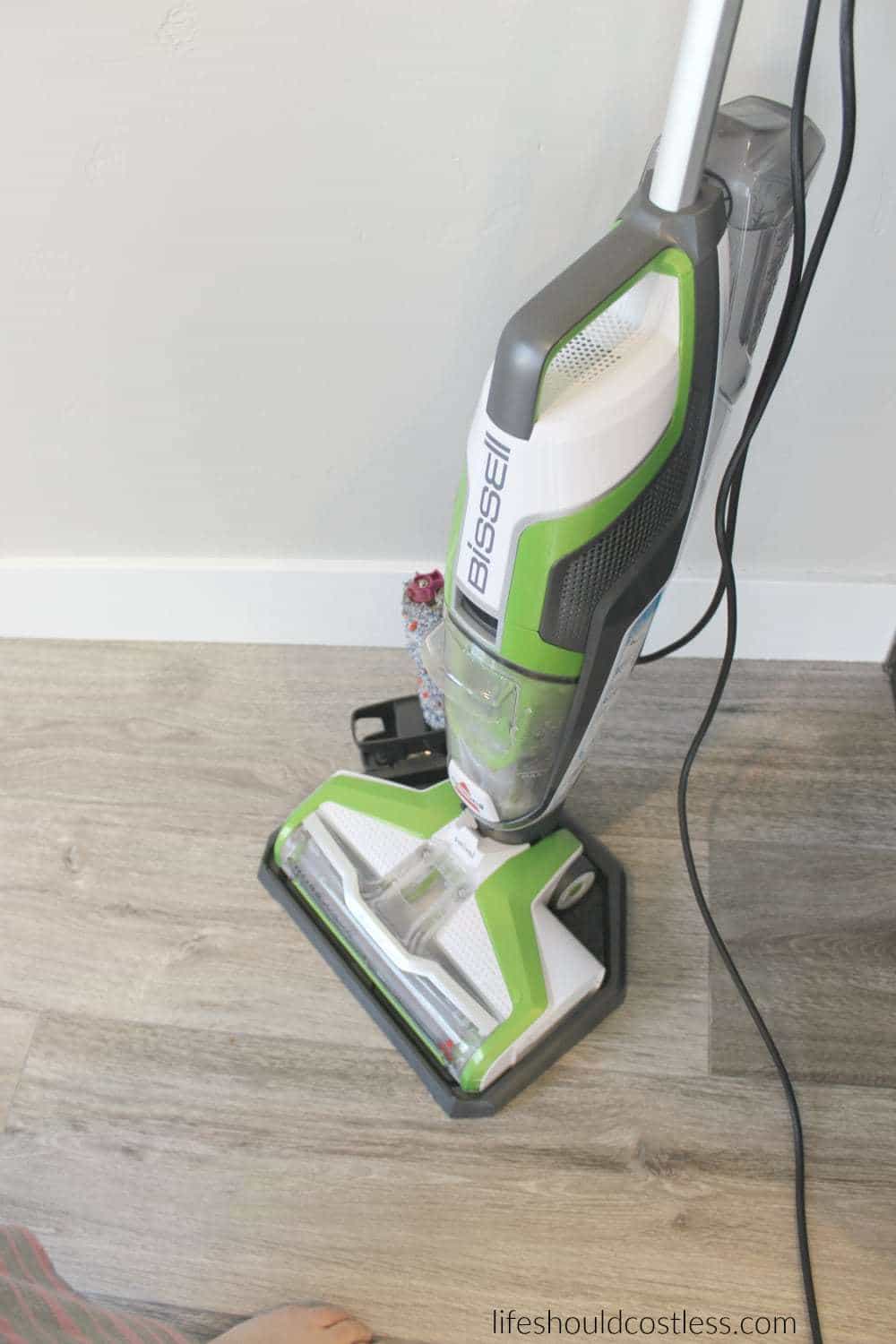 Bissell Crosswave Product Review. It sweeps and mops at the same time