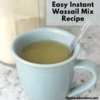 how to make wassail spiced apple cider drink mix recipe.
