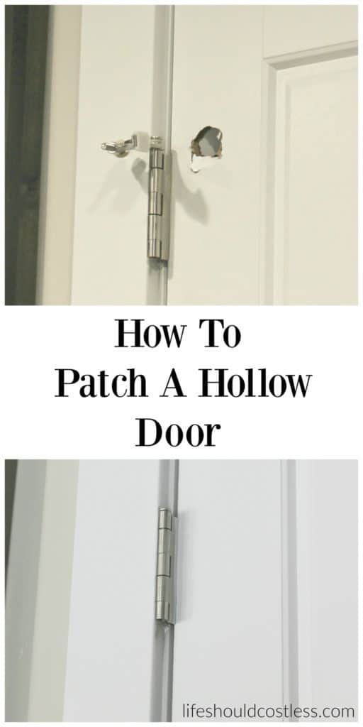 How To Patch A Hollow Door Life Should Cost Less