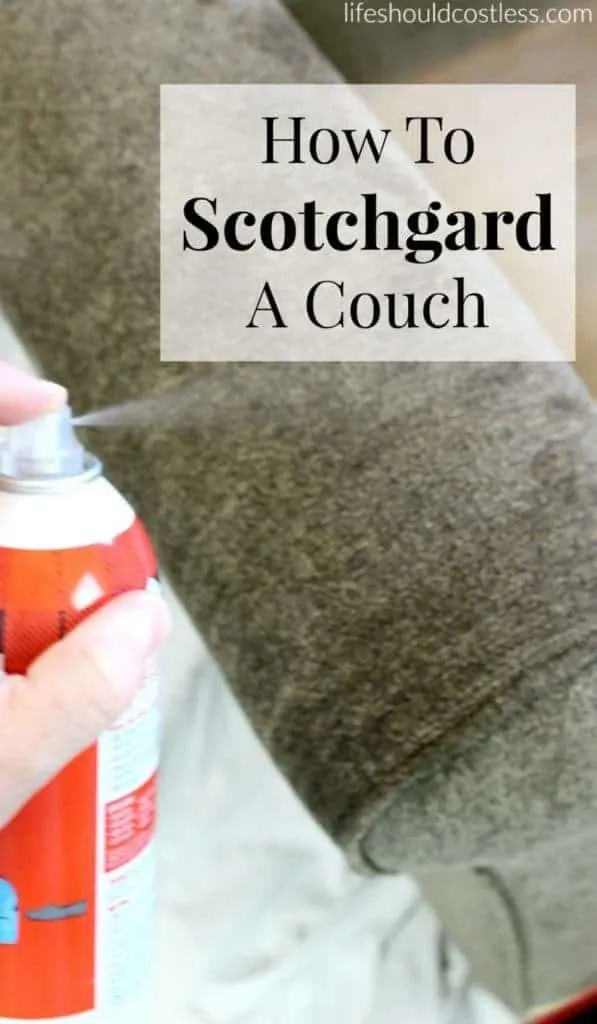How To Scotchgard A Couch, Or Any Upholstered Furniture - Life Should Cost  Less