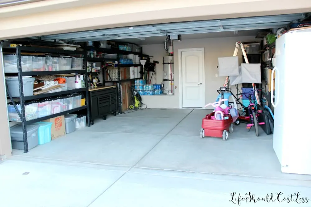 Garage organization: Our new system — The Organized Mom Life