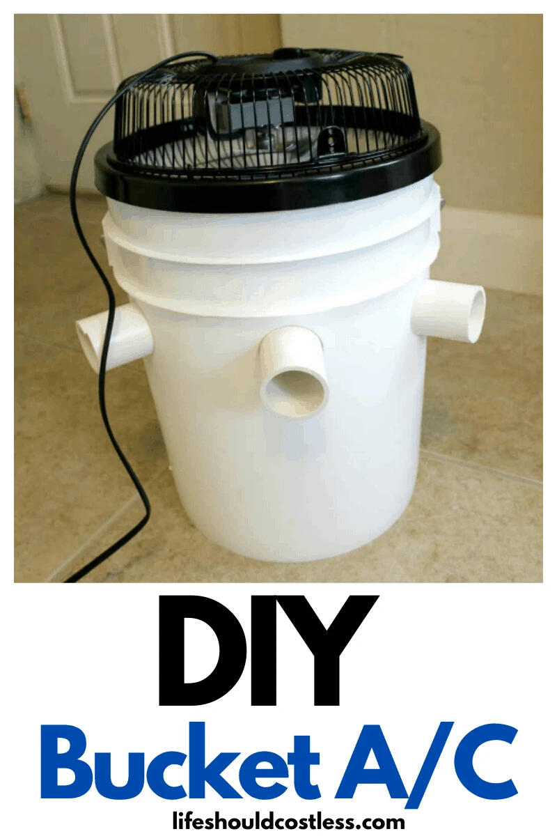 Diy 5 gallon bucket sales air conditioner