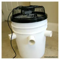 5 Gallon Bucket AC tutorial. lifeshouldcostless.com