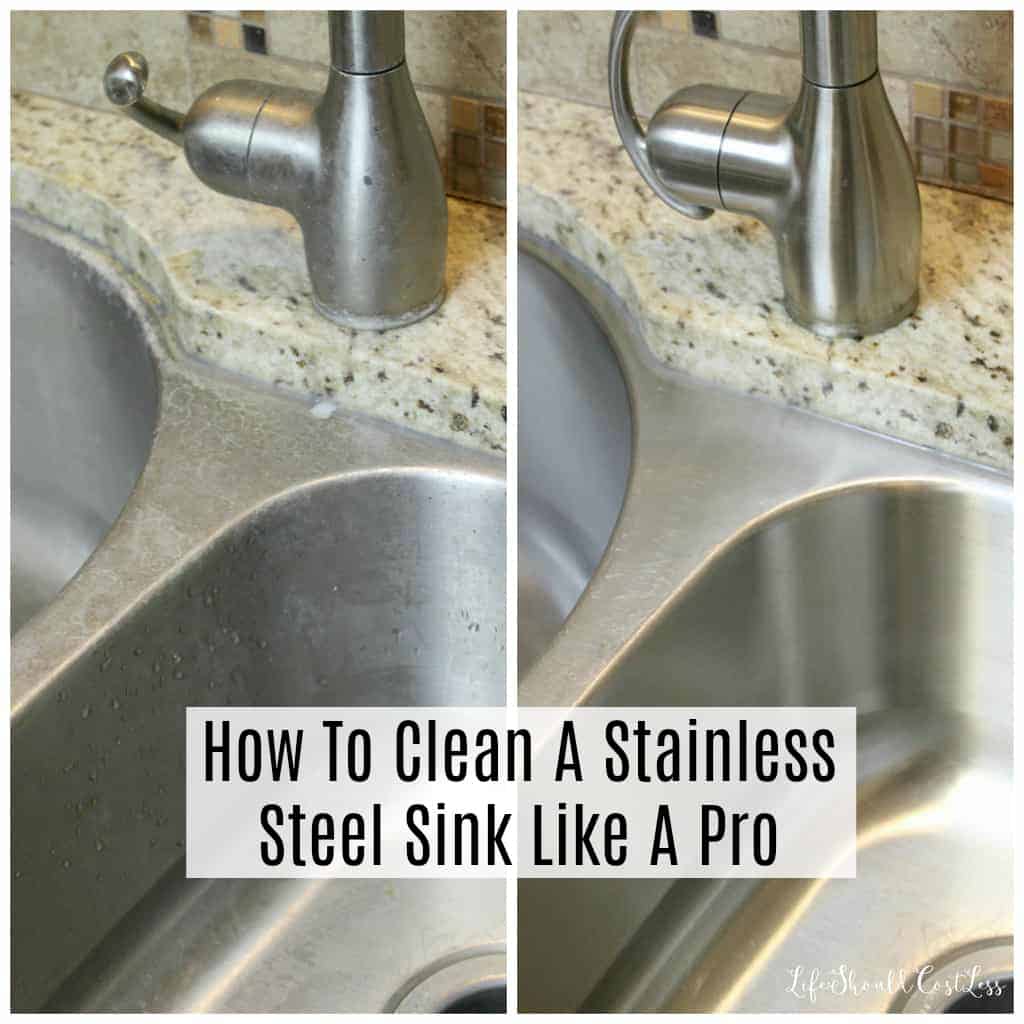 How To Clean A Stainless Steel Sink Like A Pro{Cleaning 25