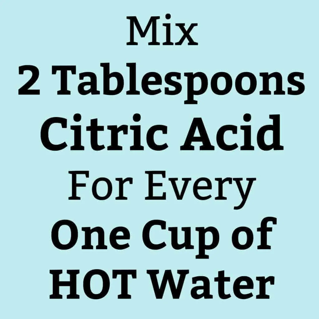 Did you know you can use citric acid for cleaning? Cleaning hacks tips and  tricks for citric acid