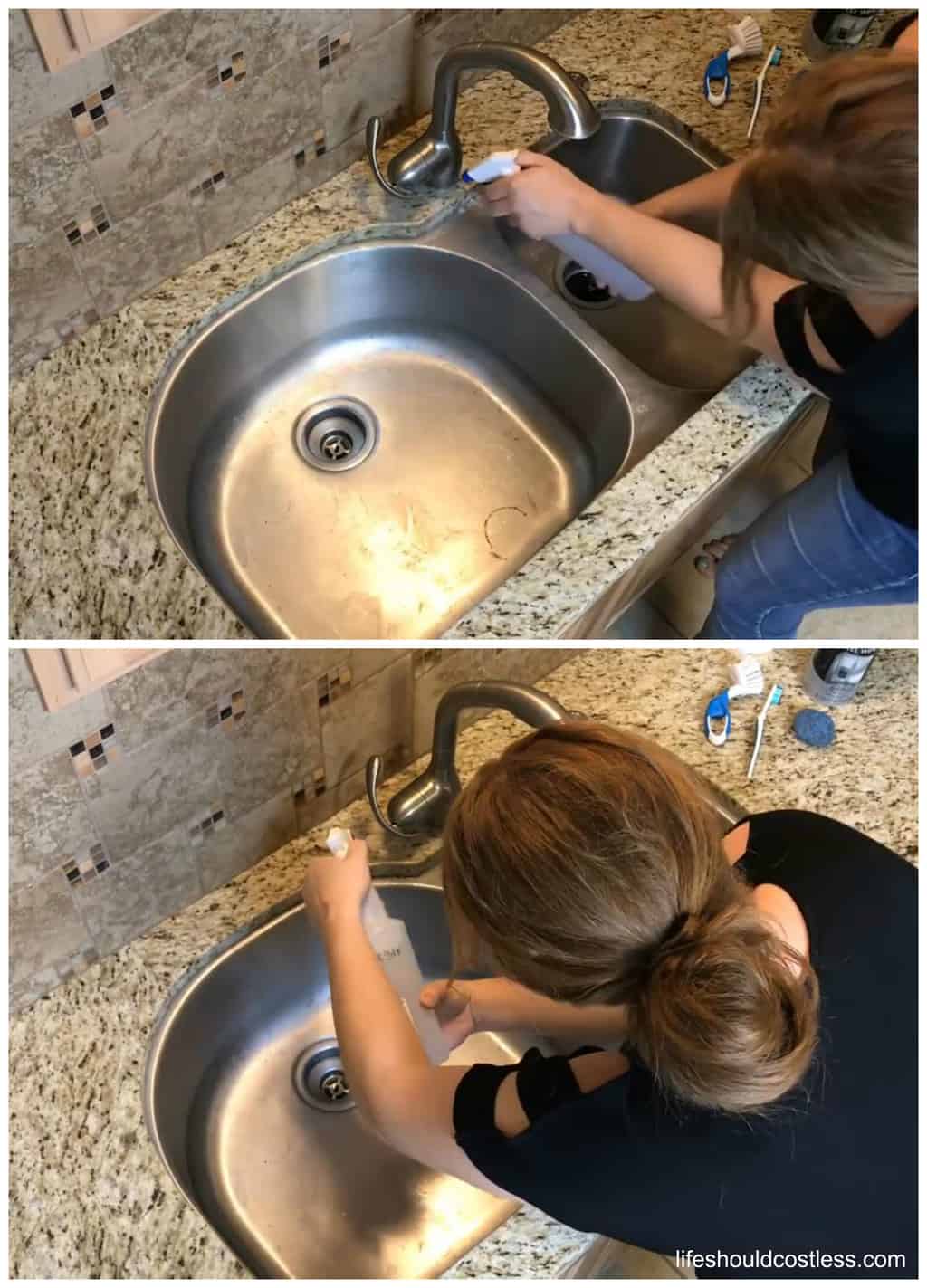 How To Clean A Stainless Steel Sink Like A Pro (Video) - Life Should