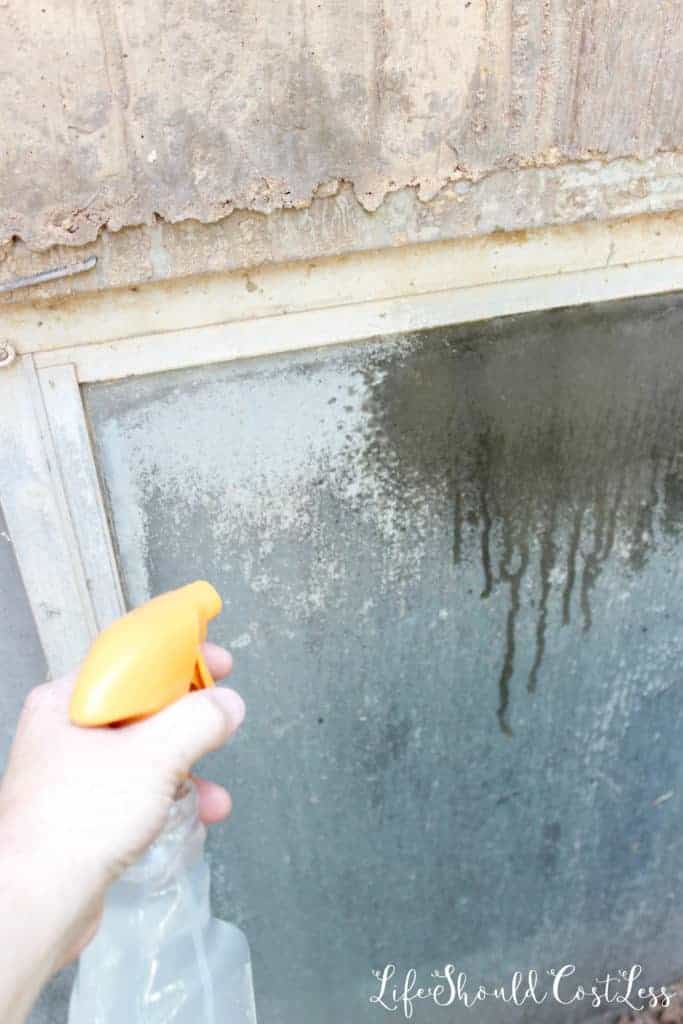 The easiest way to remove hard water from windows.