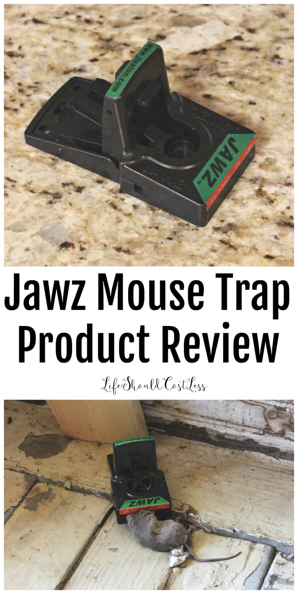 Jawz Mouse Traps Product Review - Life Should Cost Less