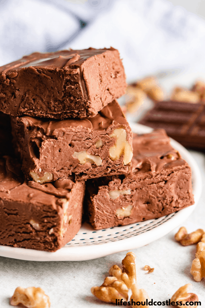 best microwave fudge recipe. lifeshouldcostless.com