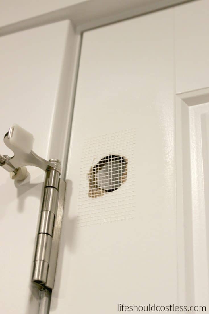 How To Fix A Hole In A Hollow Door Life Should Cost Less