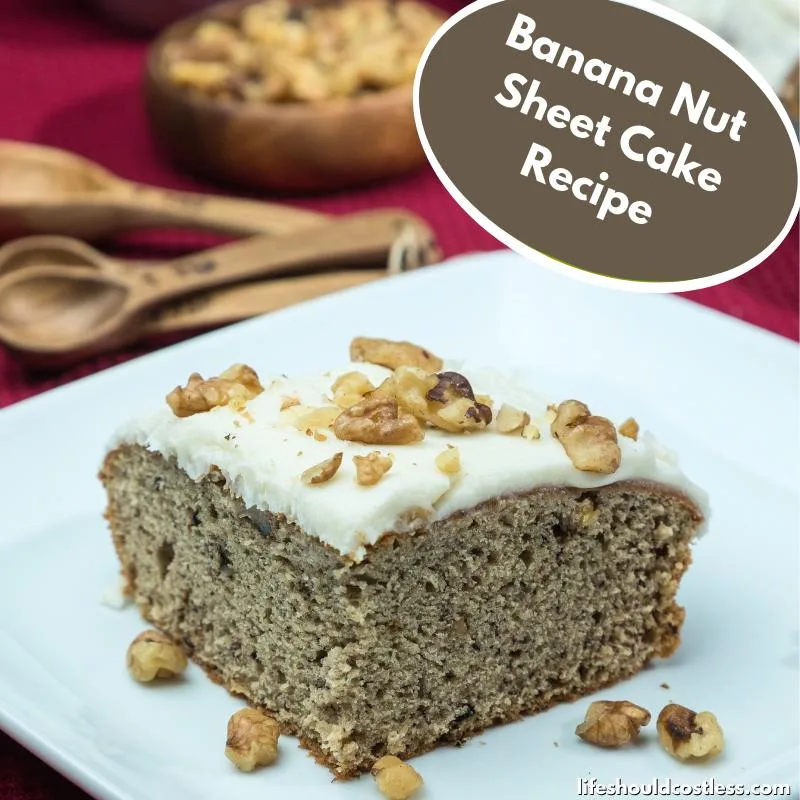 recipe cake banana