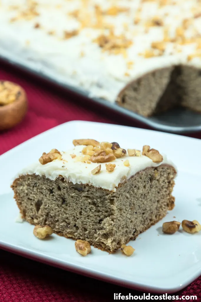 sour cream icing for banana cake