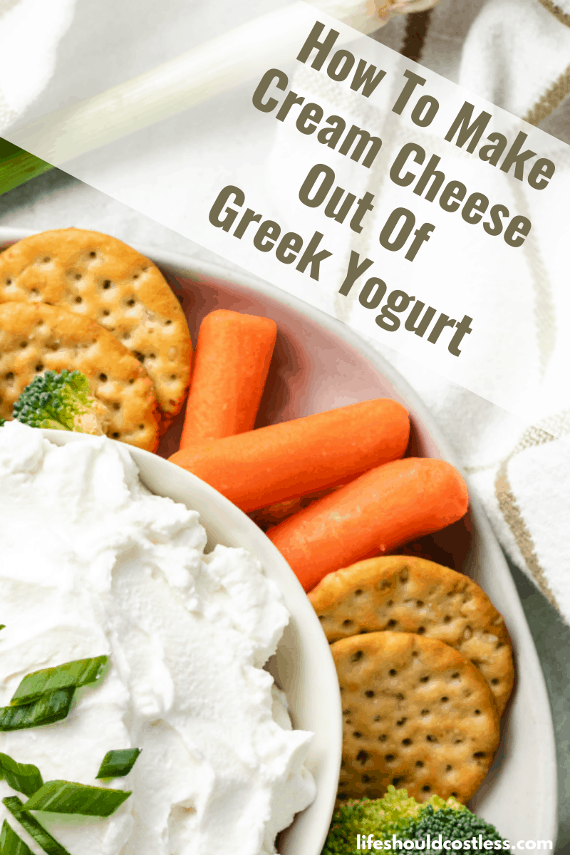 Can I substitute yogurt for cream cheese? lifeshouldcostless.com