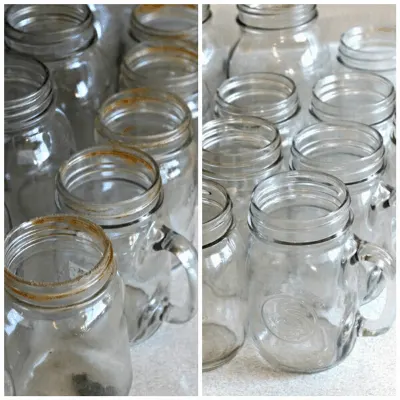 How to wash mason jars.