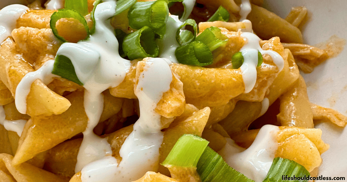 Easy Crock-Pot Buffalo Chicken Pasta