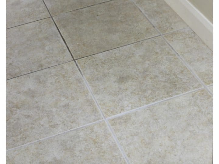 Easy Floor Tile Grout Cleaner - A Pretty Life In The Suburbs