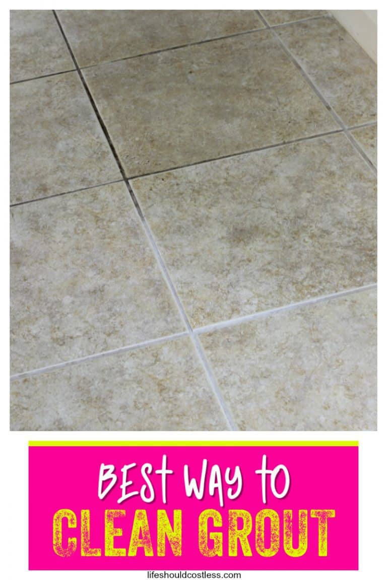 How To Clean Grout (The Easiest & Cheapest Way) Life Should Cost Less