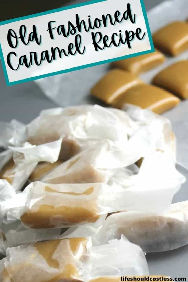 How to make homemade caramel bits.